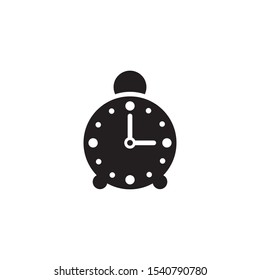 Clock icon symbol logo design vector illustration template