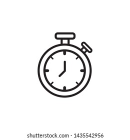 Clock Icon Symbol Vector Ilustration