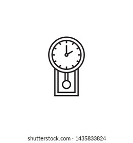 Clock Icon Symbol Vector Ilustration