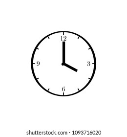 Clock icon templates