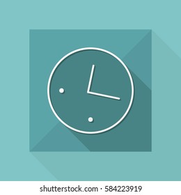 Clock icon - Thin series