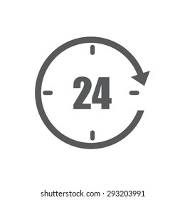 Clock icon, time, 