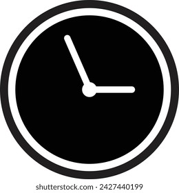 Clock icon. Time icon. Alarm icon