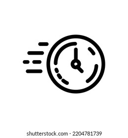 Uhrsymbol, Uhrzeit, Wecker, digitale Uhr. Vektordesign-Illustrationen, die als Elemente, Websites, Apps, Banner, Poster usw. verwendet werden können.