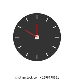 Clock Icon. Time, Duration or Periods  Illustration As A Simple Vector, Trendy Sign & Symbol for Design and Websites, Presentation or Application.