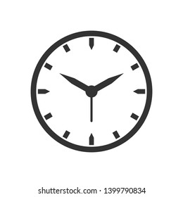Clock Icon. Time, Duration or Periods  Illustration As A Simple Vector, Trendy Sign & Symbol for Design and Websites, Presentation or Application.