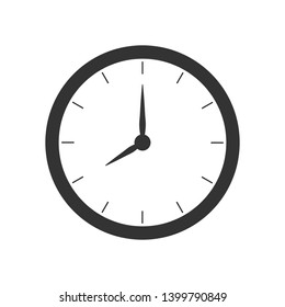 Clock Icon. Time, Duration or Periods  Illustration As A Simple Vector, Trendy Sign & Symbol for Design and Websites, Presentation or Application.