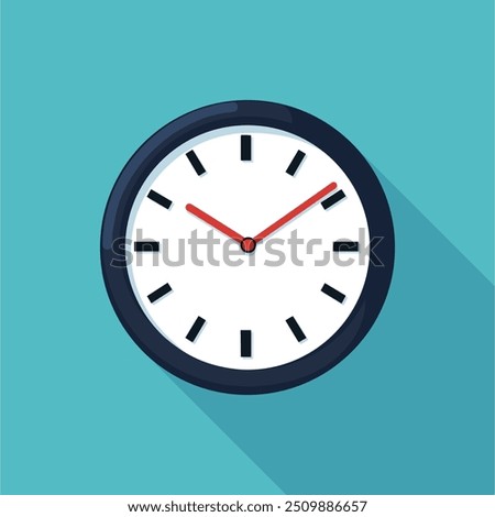 Clock icon. Time reduce icon simple vector iIllustration. Less time concept. Time, reduce, icon, less, vector, clock, watch, accuracy, blog, business, chronometer