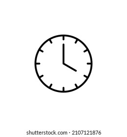 Clock icon. Time sign and symbol. watch icon