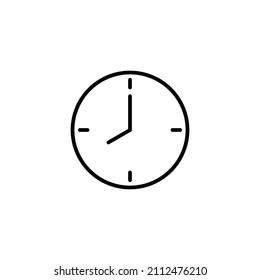 Clock icon. Time sign and symbol. watch icon