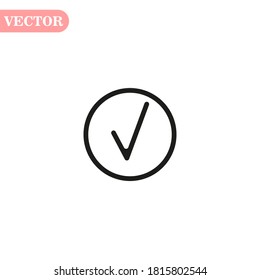 Clock icon. Clock Time symbol flat style. design web site icon, logo, app, UI. Illustration - Vector.