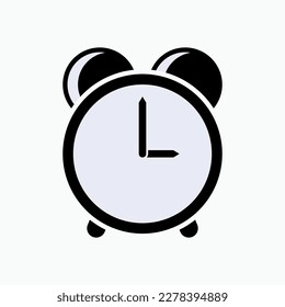 Clock Icon. Time Symbol Vector.