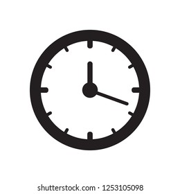 Clock icon, time icon vector