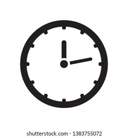 Clock icon, time icon vector