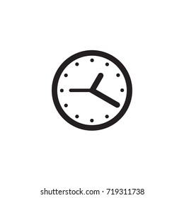 Clock icon. Time icon vector. Element for your design