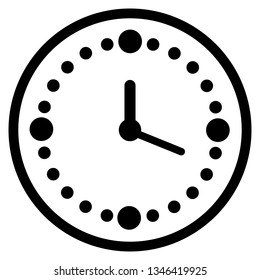 	
Clock icon, time icon vector illustration