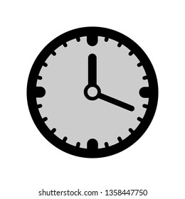 Clock icon, time icon vector illustration