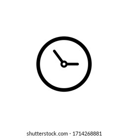 Clock icon. Time icon vector illustration