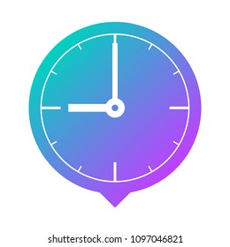 Clock icon - time icon - watch icon
