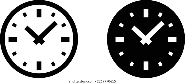 Clock icon, Timer,  Fast time, stop watch speed concept, quick delivery, express and urgent services, deadline, delay, alarm stopwatch icons button, vector, sign, symbol, logo, illustration, editable 