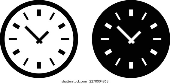 Clock icon, Timer,  Fast time, stop watch speed concept, quick delivery, express and urgent services, deadline, delay, alarm stopwatch icons button, vector, sign, symbol, logo, illustration, editable 