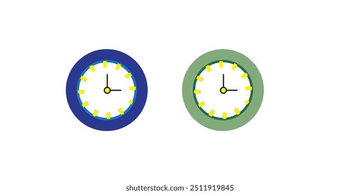 Clock icon, timer. Vector illustration