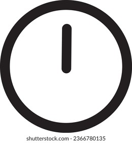 clock icon in trending flat style isolated on background. Clock icon page symbol for your web site design Clock icon logo, app, UI. Vector illustration clock icon, EPS10, Design.