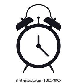 Clock icon in trendy flat style isolated on white background. Symbol for your web site design, logo, app, UI. Vector illustration, EPS