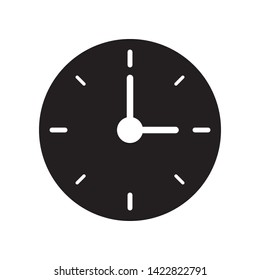 Clock icon in trendy flat style design. Vector graphic illustration. Suitable for website design, logo, template, and ui. EPS 10.

