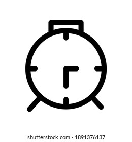 Clock icon in trendy flat style isolated on background. Clock icon page symbol for your web site design Clock icon logo, app, UI. Clock icon Vector illustration, EPS10.