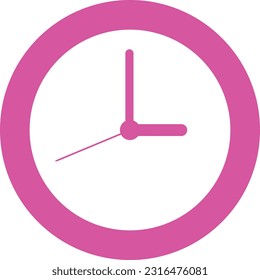 Clock icon in trendy flat style isolated on background. Clock icon page symbol for your web site design Clock icon logo, app, UI. Clock icon Vector illustration, EPS10., Passage of time logo