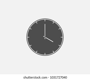 Clock icon . Vector