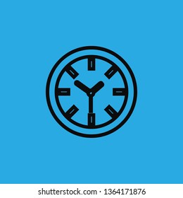 clock icon vector