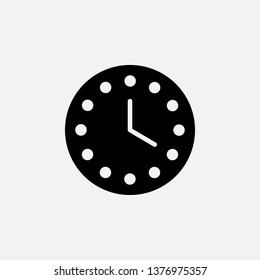 clock icon vector