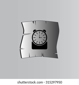 clock icon vector