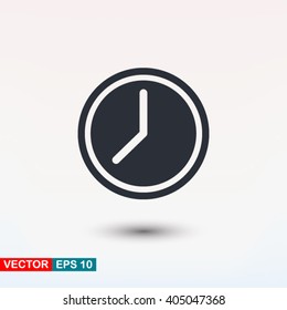 Clock icon vector