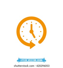 Clock Icon Vector