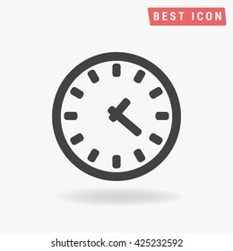 Clock Icon Vector.