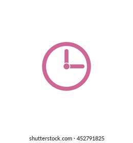 clock icon vector