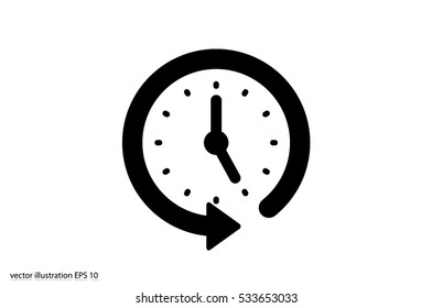 Clock Icon Vector