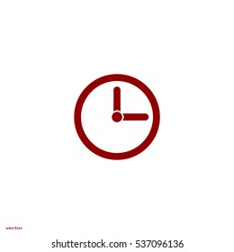 clock icon vector