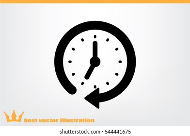 Clock Icon Vector