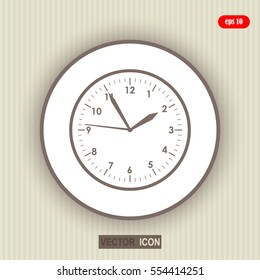 Clock icon , vector