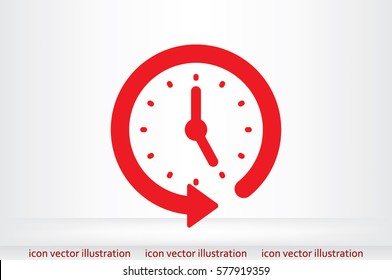 Clock Icon Vector