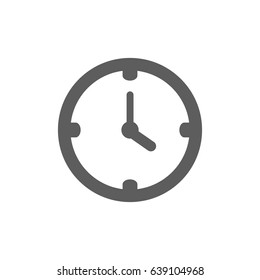 Clock icon vector