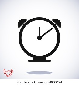 clock icon, vector best flat icon, EPS