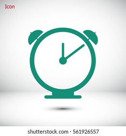 clock icon, vector best flat icon, EPS