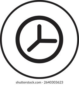 clock icon vector design illustration