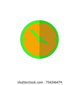 Clock icon vector design illustration
