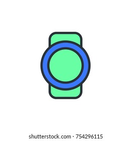 Clock icon vector design illustration